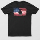 American Flag Cat   4th Of July T-Shirt For Men & Women
