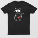 American Football Cat   Football Team Sunday Football Player T-Shirt For Men & Women