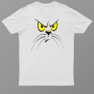 Angry Cat Face On T-Shirt For Men & Women
