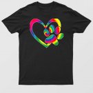 Animal Rescue Dog Cat Paw Heart Print Tie Dye Dog Dad Mom T-Shirt For Men & Women