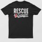 Animals Rescue Squad Distressed Dog Lover Cat Lover T-Shirt For Men & Women