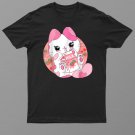 Anime Kawaii Cat Strawberry Milk Women Men Teen Boy Girl Kid Shirt For Men Women