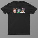 Anime Kawaii Cats Ramen Cat Boba Bubble Tea Cat Video Gamer Shirt For Men Women