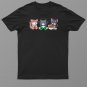 Anime Kawaii Cats Ramen Cat Boba Bubble Tea Cat Video Gamer Shirt For Men Women