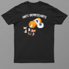 Antidepressant Cat Happy Pills Kitty Kitten Funny Cat Lover Shirt For Men Women