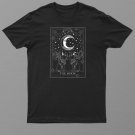 Arot Card Crescent Moon And Cat Graphic Gothic Halloween Shirt For Men Women