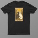 Arot Card He Lovers And Cat Cosmic Graphic Cats Lover Shirt For Men Women