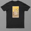 Arot Card Seven Of Swords And Cat Cosmic Graphic Cat Lover Shirt For Men Women