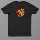 Artistic Curled Up Cat Cute Orange Tabby Cat Art Shirt For Men Women