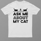 Ask Me About My Grandcat Grandma Granddad Cat Dad Pet Love Shirt For Men Women