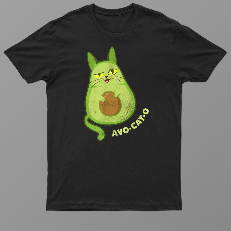 Avocado Cat Avocato Shirt For Men Women
