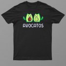 Avogato Avocado Cute Cat Vegan Funny White Shirt For Men Women