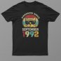 Awesome Since September 1992 30th Birthday Party Cat Lovers Shirt For Men Women