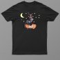 Black Cat Pumpkin Patch Cute Autumn Shirt