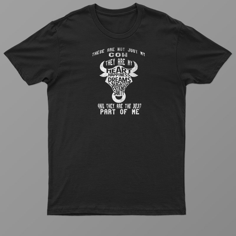 Cow Are My Heart Profession Career Worker Shirt For Men - Women