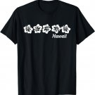 Hawaii T Shirt with Hawaiian Hibiscus Flowers