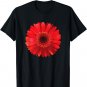 Red Gerbera Daisy Flower T-Shirt
