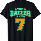 7th Birthday Shirt For Boys Basketball 7 Years Old Kids Gift