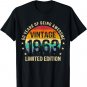 Vintage 1963 Limited Edition 60 Year Old Gifts 60th Birthday T-Shirt