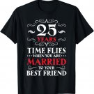 25 Year Marriage Gift - 25 Years Wedding Anniversary Shirt