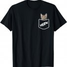 Cat In A Pocket - Kitten Lover Tiny Kitty Funny T-Shirt
