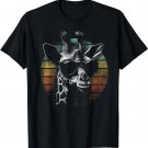 Giraffe Vintage Sunglasses Funny Retro African Animal T-Shirt