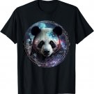 Panda art fantasy motif animal print panda T-Shirt