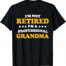Professional Grandma Classic Gift Retirement Mom| Womens T-Shirt