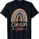 Cousin Crew Retro Groovy Cousin Squad Family Kids Toddlers T-Shirt