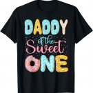 Daddy of the Sweet One Dad Donuts Family Matching Party T-Shirt