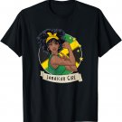 Jamaican Black Woman T-shirt Jamaica Afro Girl Pride