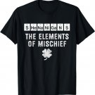 Funny Chemistry Shirt, Shenanigans, Periodic Table Elements T-Shirt