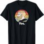 Yes Chad Meme Funny Nordic Man, Gamer, Gaming, Retro Sunset T-Shirt