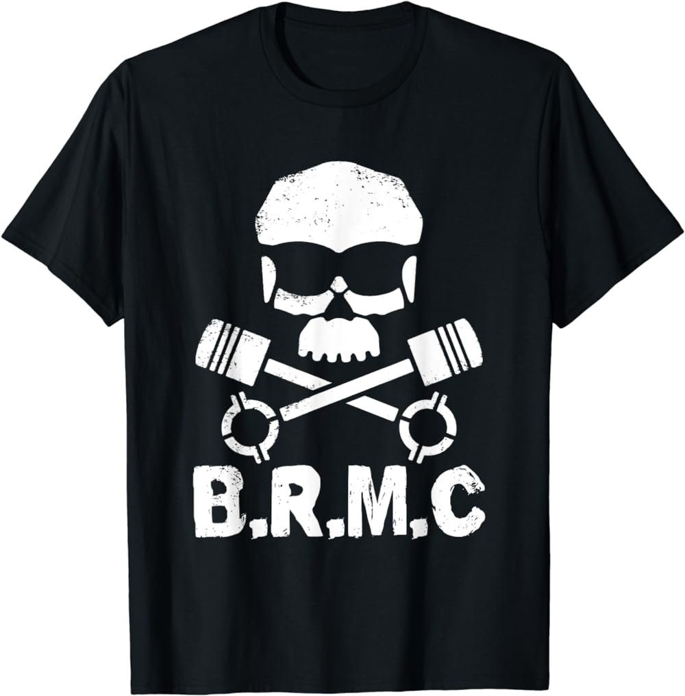 BRMC Skull Mechanics Sunglasses Cool Looking T-Shirt