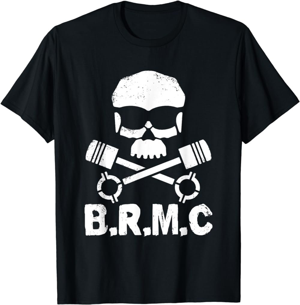 BRMC Skull Mechanics Sunglasses Cool Looking T-Shirt