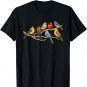 Backyard Bird Watching Watcher Birder Birds on a Branch T-Shirt
