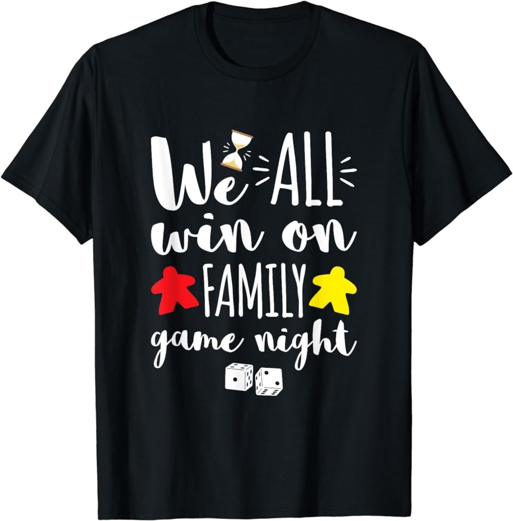 Family Game Night Shirt Board Game Gift Celebrate T-Shirt