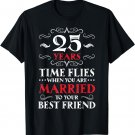 25 Year Marriage Gift - 25 Years Wedding Anniversary Shirt