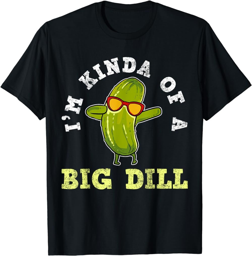Pickle Pickles Canning Big Dill Vegan Gift T-Shirt