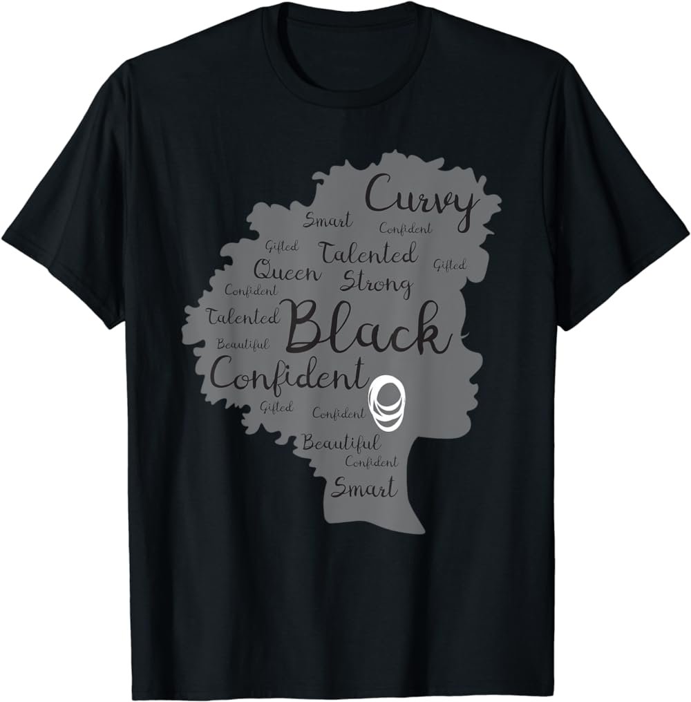 Strong Black Woman Afrocentric African American T-Shirt