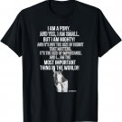 Piper The Talking Pony - Small But Mighty T-Shirt