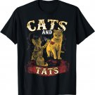 Cats And Tats - Funny Inked Cat Owner Tattoo Lover T-Shirt