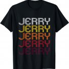 Jerry Retro Wordmark Pattern - Vintage Style T-shirt