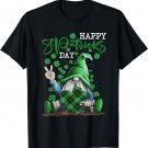 LOVE Gnomes Irish Shamrock Lucky St Patrick's Day Boys Girls T-Shirt