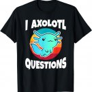 I Axolotl Questions Vintage Funny Kids T-Shirt