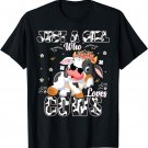 Just A Girl Who Loves Cows Farm Lovers Girl Who Loves Cows T-Shirt