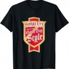 Faded Kansas City Beer Label T-Shirt - Cowtown City Pride T-Shirt
