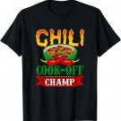 Chili Cook Off Champ Cookoff Competition Contest Winner T-Shirt