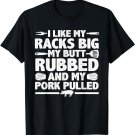 Best BBQ Design For Men Women BBQ Smoker Grilling Barbecue T-Shirt