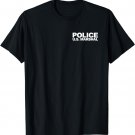 U.S. Marshal Police Front & Back Print Law Enforcement T-Shirt